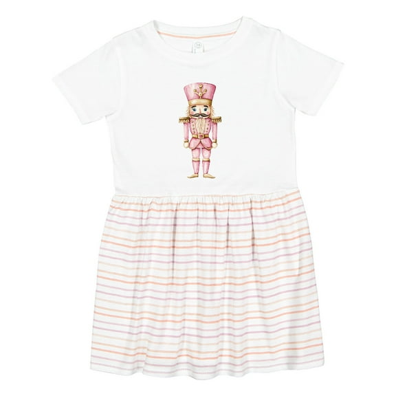 Inktastic Nutcracker in Pink Girls Toddler Dress