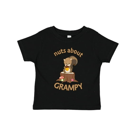 Inktastic Nuts About Grampy Boys or Girls Toddler T-Shirt