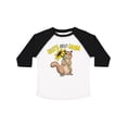 thumbnail image 1 of Inktastic Nuts About Mom Cute Chipmunk with Sunflower Boys or Girls Toddler T-Shirt, 1 of 5