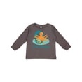 thumbnail image 1 of Inktastic O is for Octopus Monogram Boys or Girls Long Sleeve Toddler T-Shirt, 1 of 5