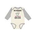 thumbnail image 1 of Inktastic OB GYN Mom Baby Gift Girls Long Sleeve Baby Bodysuit, 1 of 5