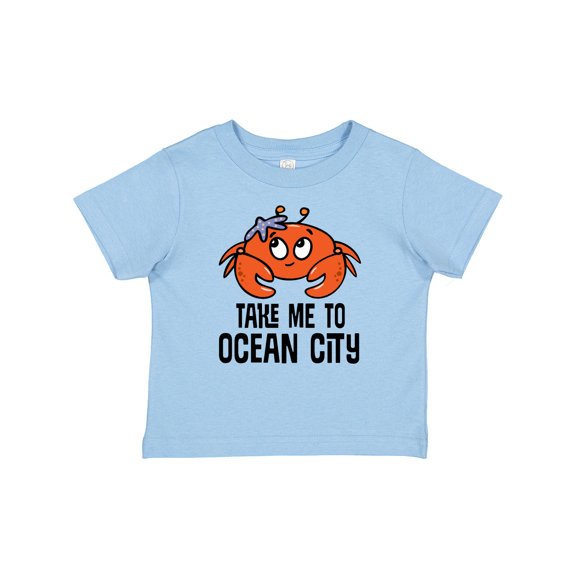 Inktastic Ocean City Maryland Cute Crab Boys or Girls Baby T-Shirt