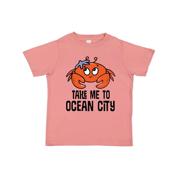 Inktastic Ocean City Maryland Cute Crab Boys or Girls Toddler T-Shirt
