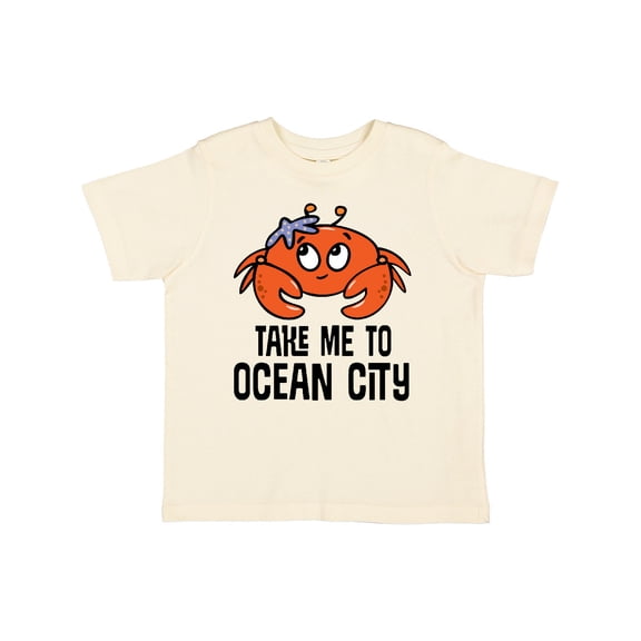 Inktastic Ocean City Maryland Cute Crab Boys or Girls Toddler T-Shirt