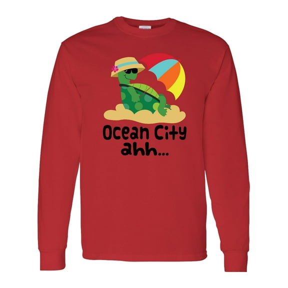 Inktastic Ocean City Maryland Long Sleeve T-Shirt