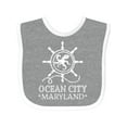 thumbnail image 1 of Inktastic Ocean City Maryland Vacation Boys or Girls Baby Bib, 1 of 4