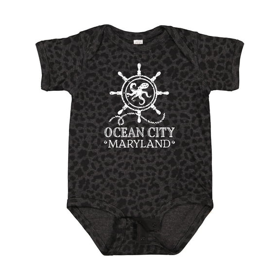 Inktastic Ocean City Maryland Vacation Boys or Girls Baby Bodysuit