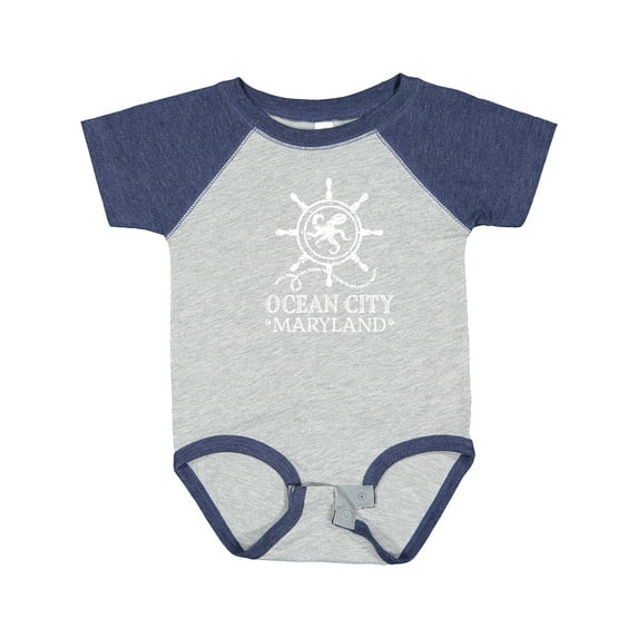 Inktastic Ocean City Maryland Vacation Boys or Girls Baby Bodysuit