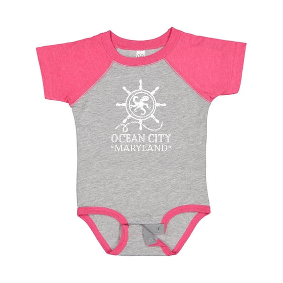 Inktastic Ocean City Maryland Vacation Boys or Girls Baby Bodysuit