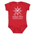 thumbnail image 1 of Inktastic Ocean City Maryland Vacation Boys or Girls Baby Bodysuit, 1 of 5