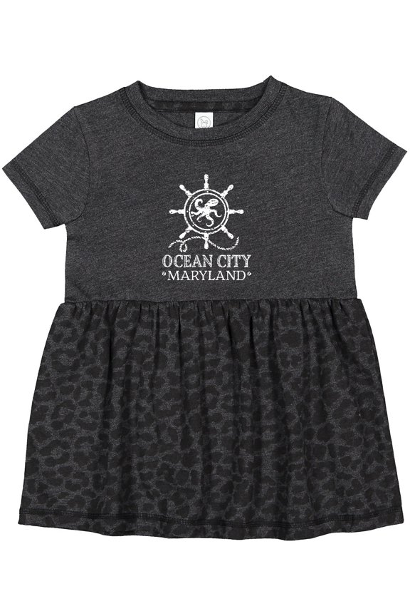 Ocean City Maryland Vacation Girls Baby Dress