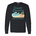 thumbnail image 1 of Inktastic Ocean Dreams Myrtle Beach Seashell Wave Long Sleeve T-Shirt, 1 of 5