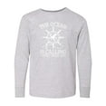 thumbnail image 1 of Inktastic Ocean is Calling Cute Nautical Octopus Long Sleeve Youth T-Shirt, 1 of 5