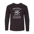 thumbnail image 1 of Inktastic Ocean is Calling Cute Nautical Octopus Long Sleeve Youth T-Shirt, 1 of 5