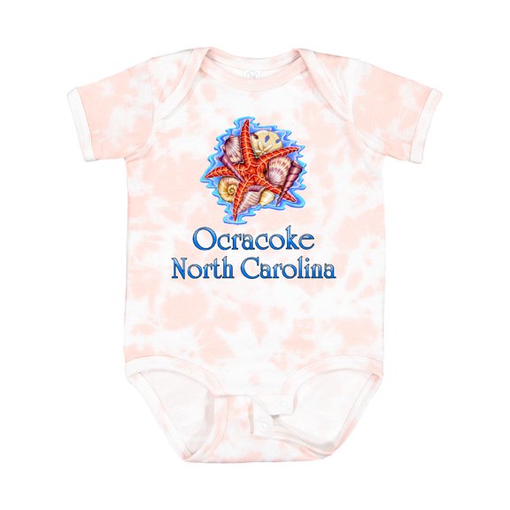 Inktastic Ocracoke, North Carolina Boys or Girls Baby Bodysuit