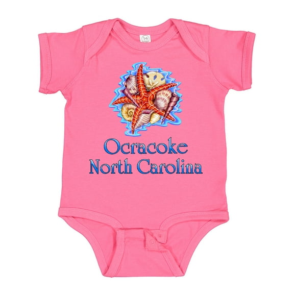 Inktastic Ocracoke, North Carolina Boys or Girls Baby Bodysuit