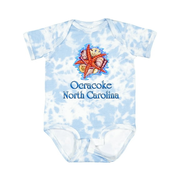 Inktastic Ocracoke, North Carolina Boys or Girls Baby Bodysuit