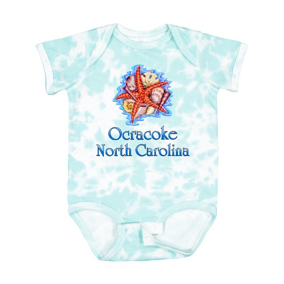 Inktastic Ocracoke, North Carolina Boys or Girls Baby Bodysuit
