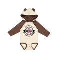 thumbnail image 1 of Inktastic October Breast Cancer Awareness Month Badge Boys or Girls Long Sleeve Baby Bodysuit, 1 of 5