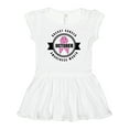 thumbnail image 1 of Inktastic October Breast Cancer Awareness Month Badge Girls Baby Dress, 1 of 5