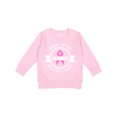 thumbnail image 1 of Inktastic October Breast Cancer Awareness Month Badge Toddler Sweatshirt, 1 of 4