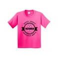 thumbnail image 1 of Inktastic October Breast Cancer Awareness Month Badge Youth T-Shirt, 1 of 5