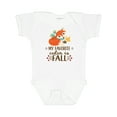 thumbnail image 1 of Inktastic October Favorite Color is Fall Girls Baby Bodysuit, 1 of 5