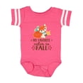 thumbnail image 1 of Inktastic October Favorite Color is Fall Girls Baby Bodysuit, 1 of 5