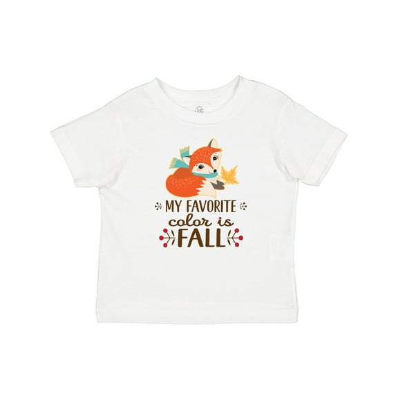 Inktastic October Favorite Color is Fall Girls Baby T-Shirt