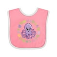 thumbnail image 1 of Inktastic Octopus Cute Girls Girls Baby Bib, 1 of 4