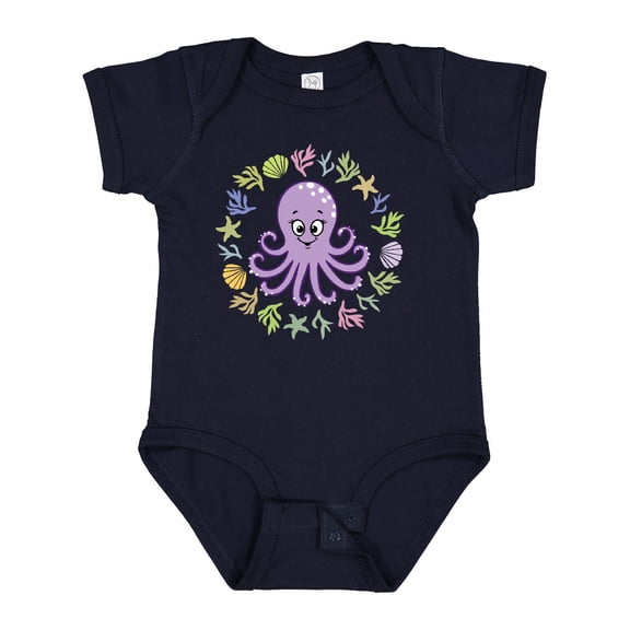 Inktastic Octopus Cute Girls Girls Baby Bodysuit
