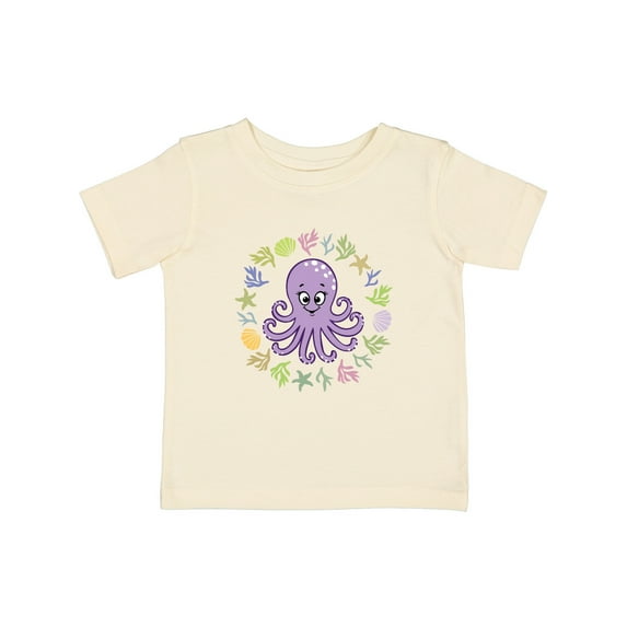Inktastic Octopus Cute Girls Girls Baby T-Shirt