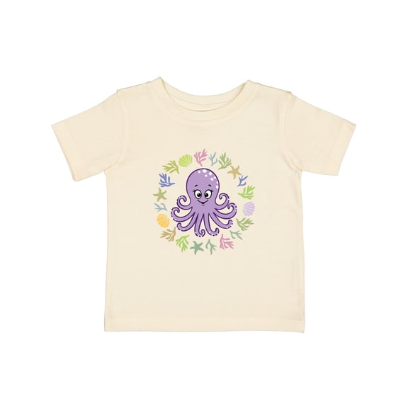 Inktastic Octopus Cute Girls Girls Baby T-Shirt