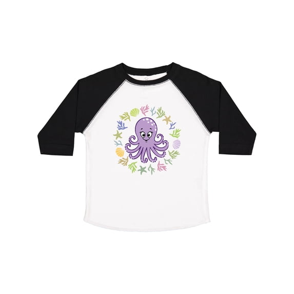Inktastic Octopus Cute Girls Girls Toddler T-Shirt