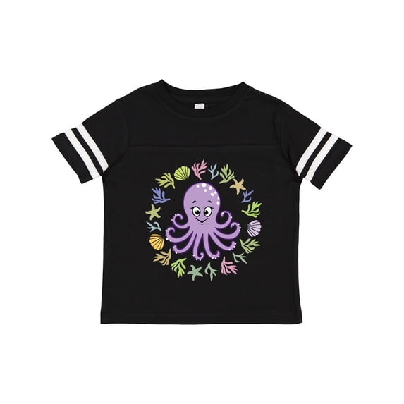 Inktastic Octopus Cute Girls Girls Toddler T-Shirt