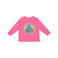thumbnail image 1 of Inktastic Octopus Cute Ocean Sea Creature Boys or Girls Long Sleeve Toddler T-Shirt, 1 of 5