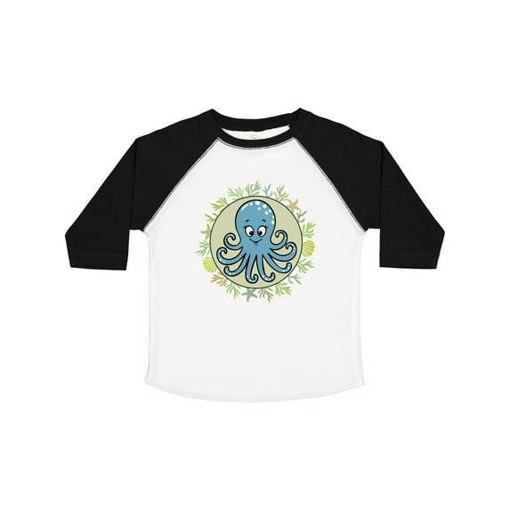 Inktastic Octopus Cute Ocean Sea Creature Boys or Girls Toddler T-Shirt