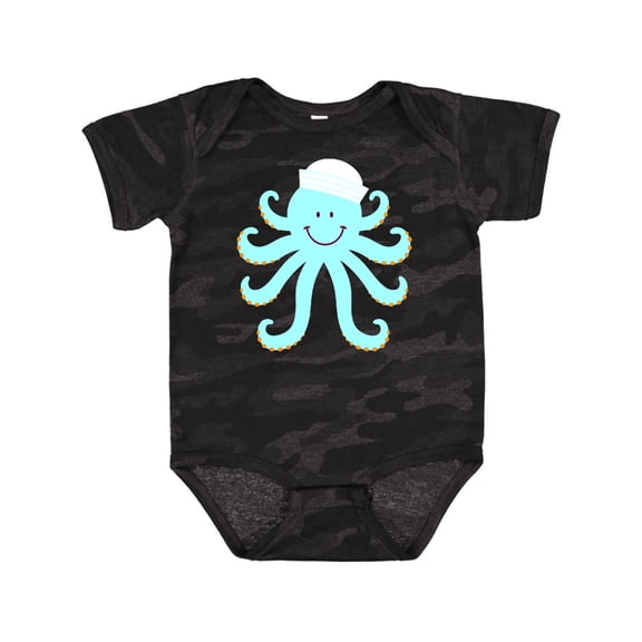 Inktastic Octopus Ocean Sea Creature Boys or Girls Baby Bodysuit