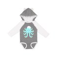 thumbnail image 1 of Inktastic Octopus Ocean Sea Creature Boys or Girls Long Sleeve Baby Bodysuit, 1 of 5