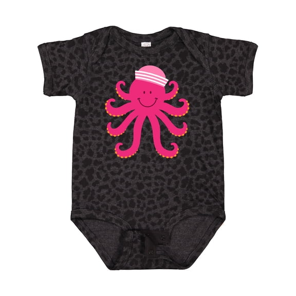 Inktastic Octopus Ocean Sea Creature Girls Girls Baby Bodysuit