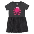 thumbnail image 1 of Inktastic Octopus Ocean Sea Creature Girls Girls Toddler Dress, 1 of 5