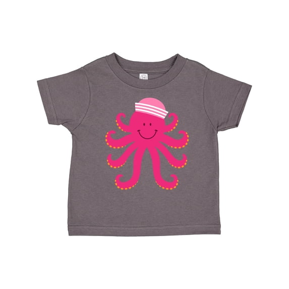 Inktastic Octopus Ocean Sea Creature Girls Girls Toddler T-Shirt