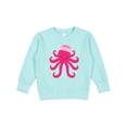 thumbnail image 1 of Inktastic Octopus Ocean Sea Creature Girls Toddler Sweatshirt, 1 of 4