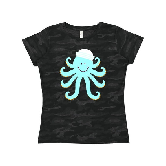 Inktastic Octopus Ocean Sea Creature Women's T-Shirt