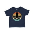 thumbnail image 1 of Inktastic Octopus Retro Vintage Sunset Boys or Girls Baby T-Shirt, 1 of 5