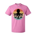 thumbnail image 1 of Inktastic Octopus Retro Vintage Sunset T-Shirt, 1 of 5