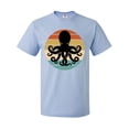 thumbnail image 1 of Inktastic Octopus Retro Vintage Sunset T-Shirt, 1 of 5
