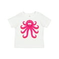 thumbnail image 1 of Inktastic Octopus Sea Creature Pink Girls Girls Toddler T-Shirt, 1 of 5