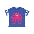 thumbnail image 1 of Inktastic Octopus Sea Creature Pink Girls Girls Toddler T-Shirt, 1 of 5