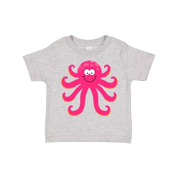Inktastic Octopus Sea Creature Pink Girls Girls Toddler T-Shirt